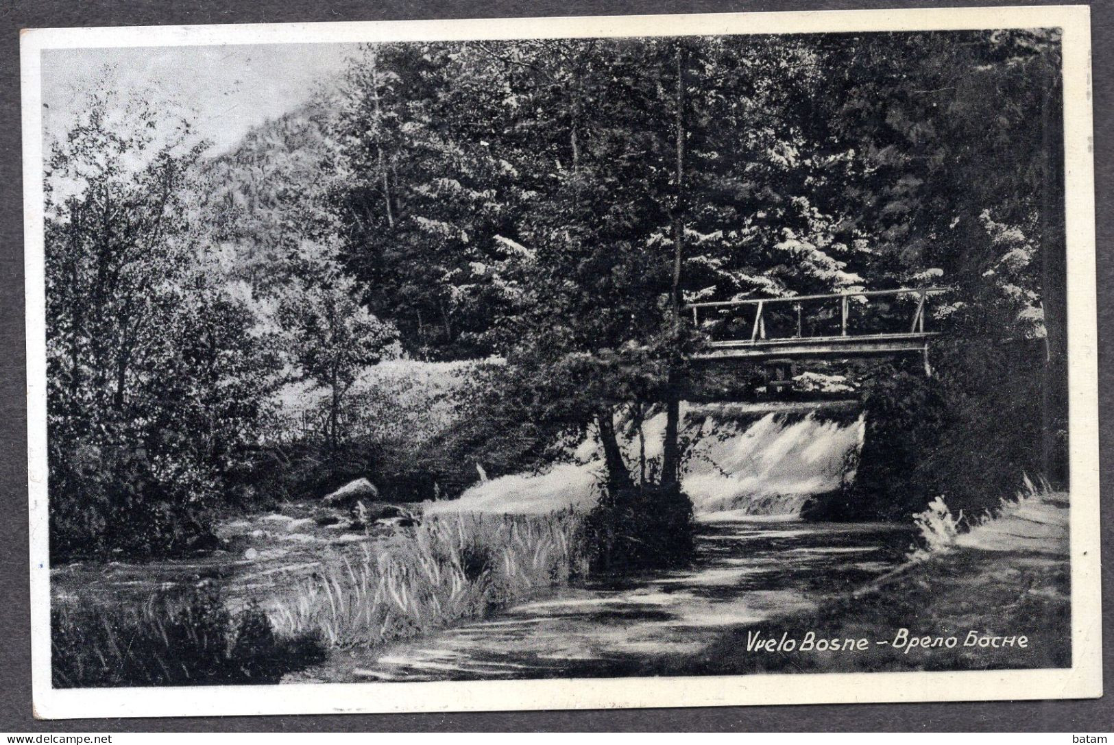 487 - Bosnia And Herzegovina - Vrelo Bosne 1935 - Postcard - Bosnie-Herzegovine