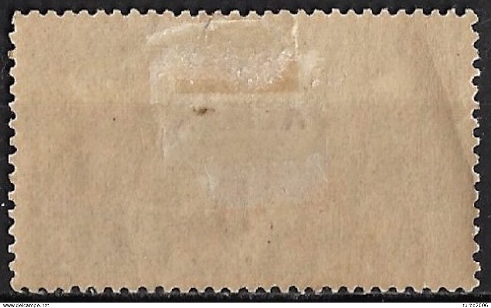 GREECE 1900 "AM" Overprint With Broken E (and T) On 1896 Olympic Games 5 L / 1 Dr. Blue Vl. 174 E MH (position 57) - Ongebruikt