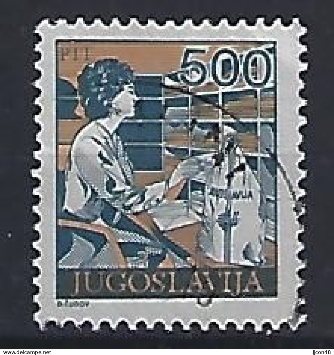 Jugoslavia 1988  Postdienst (o) Mi.2272 - Gebraucht
