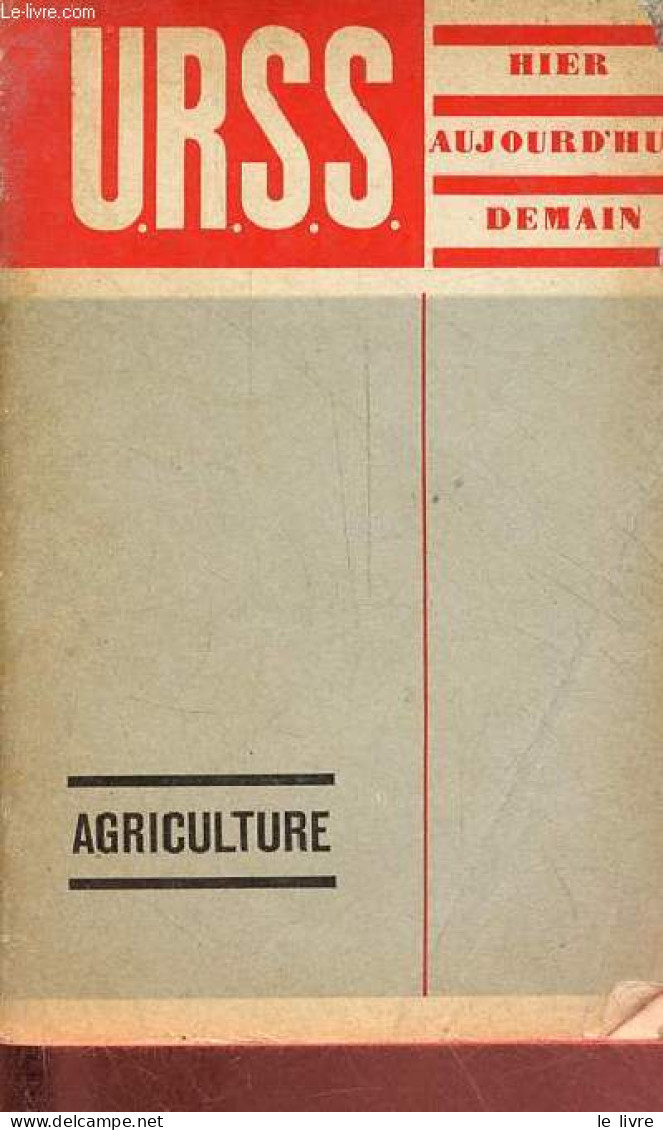 Agriculture - Collection U.R.S.S. Hier Aujourd'hui Demain. - V.Matskévitch - 0 - Jardinage