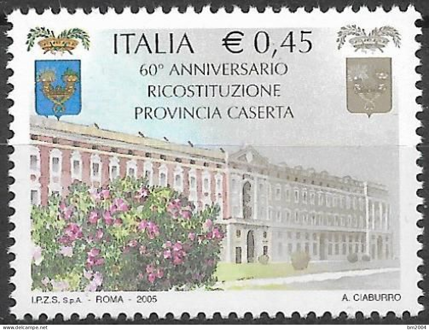 2005  Italien  Mi. 3071**MNH   60. Jahrestag Der Wiederherstellung Der Provinz Caserta. - 2001-10: Mint/hinged