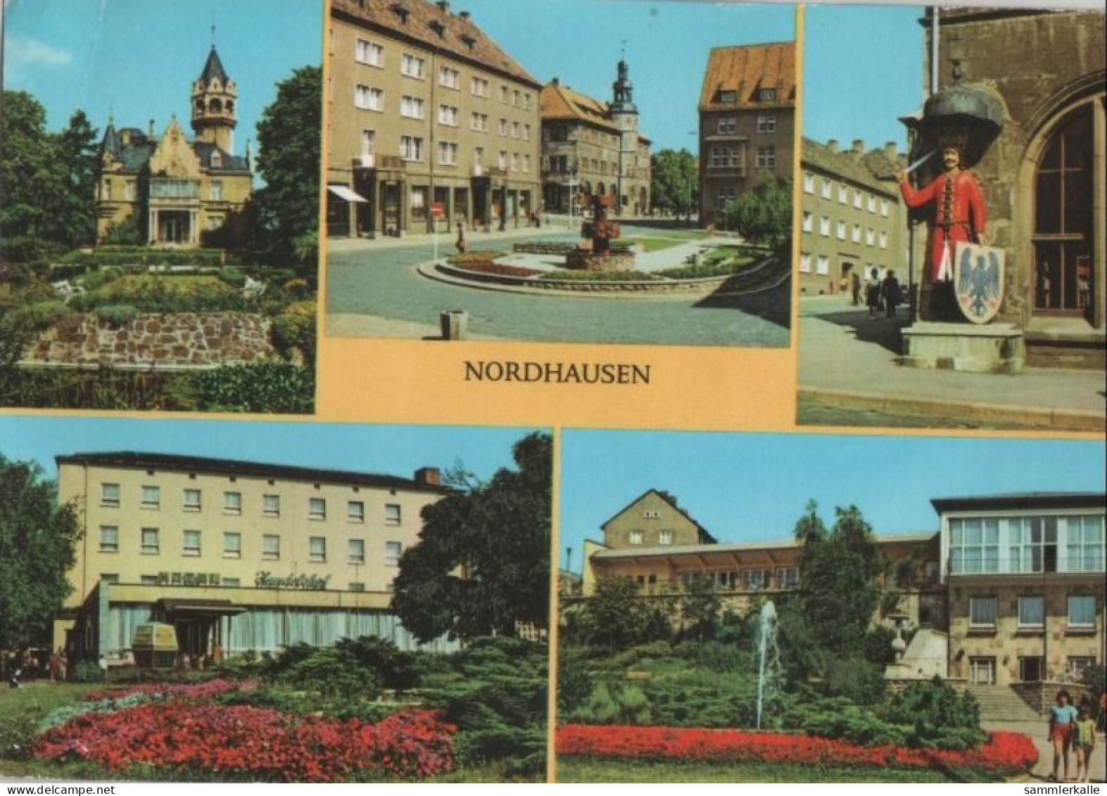 73767 - Nordhausen - U.a. HO-Hotel Handelshof - 1982 - Nordhausen