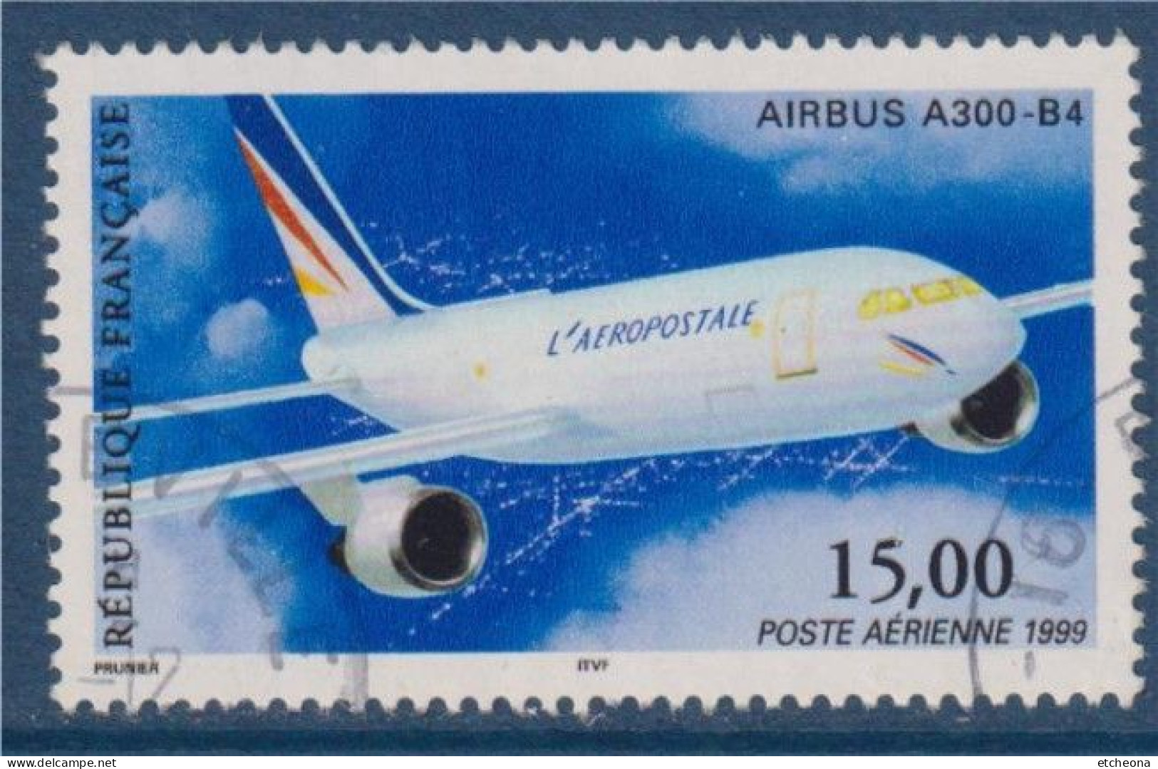 Poste Aérienne Airbus A300-B4 15.00F  N° PA 63 Oblitéré - 1960-.... Gebraucht
