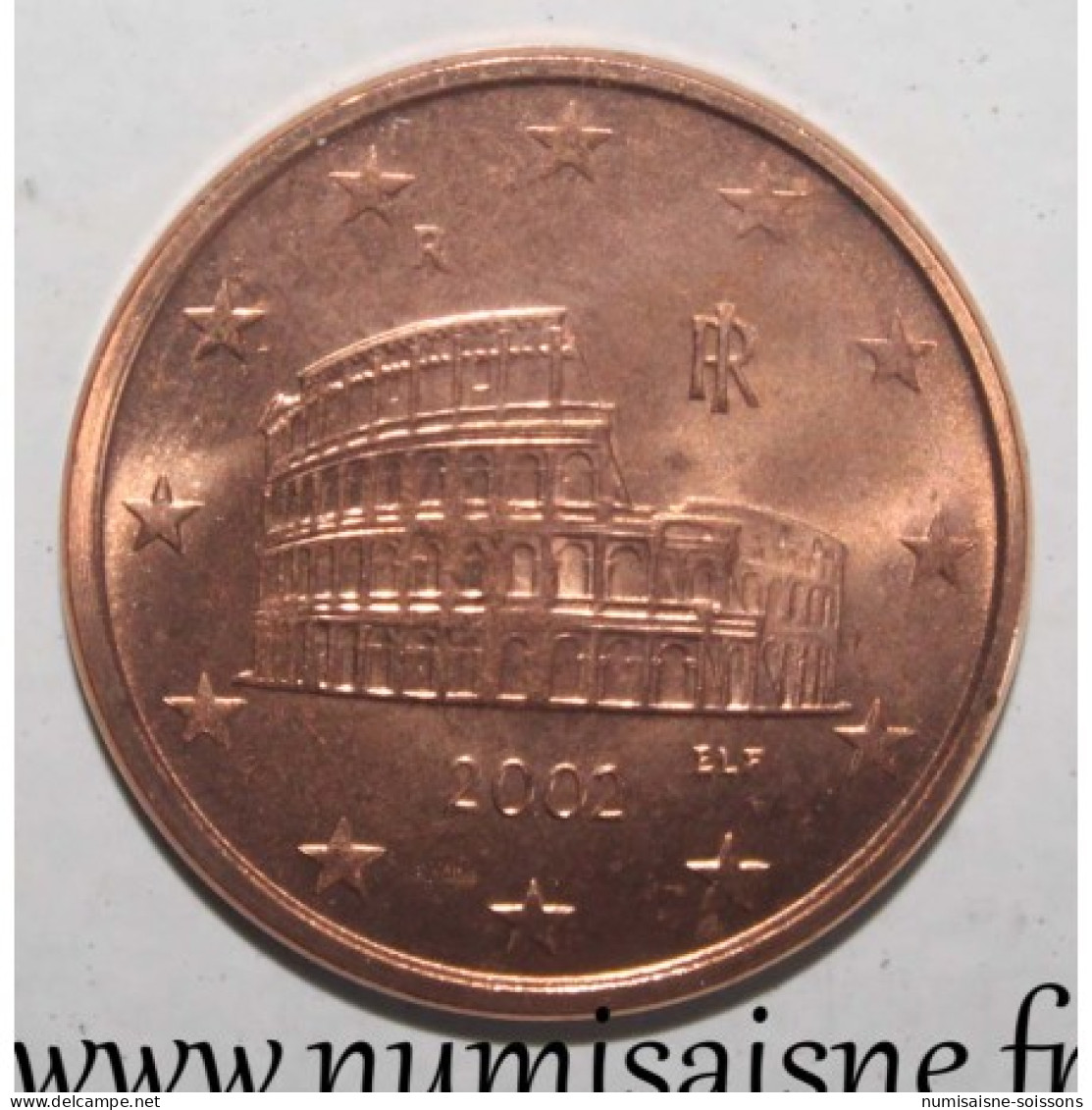 ITALIE - KM 212 - 5 EURO  CENT 2002 - COLISEE DE ROME - SPL - Italia