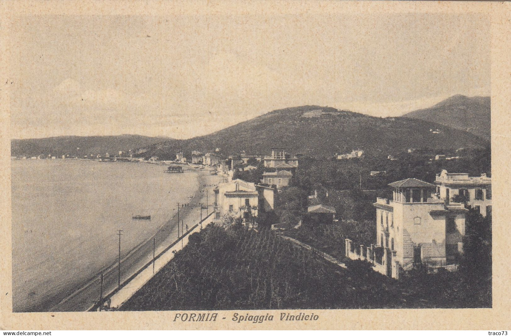 FORMIA  /  Spiaggia Vindigio _ Viaggiata - Latina