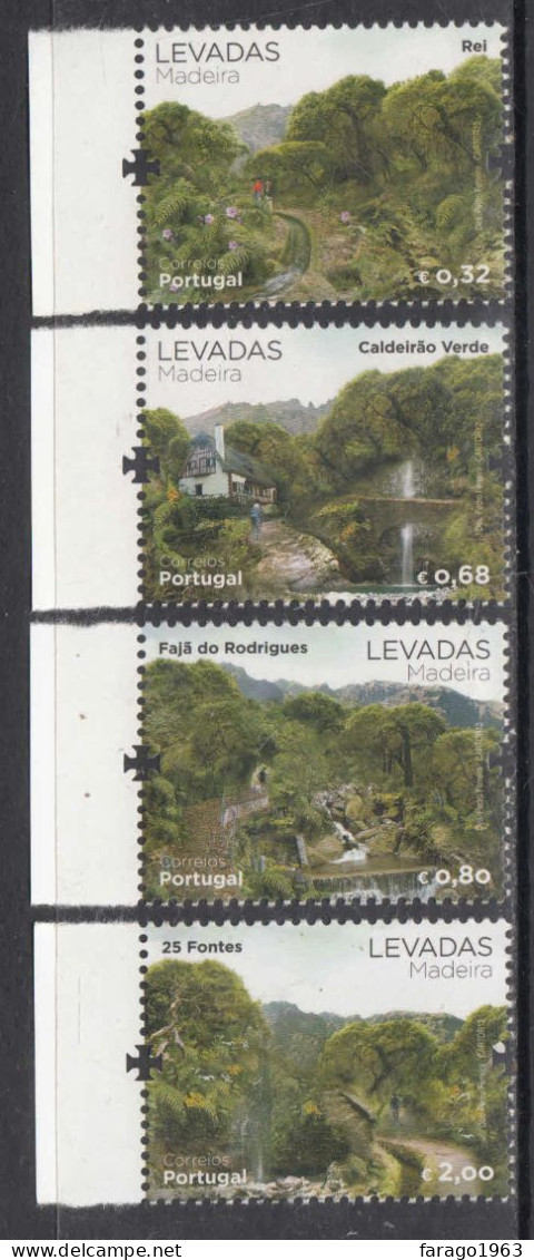 2012 Madeira LEVADAS Hiking Complete Set Of 4+ 2 Souvenir Sheets MNH @ BELOW FACE VALUE - Madeira