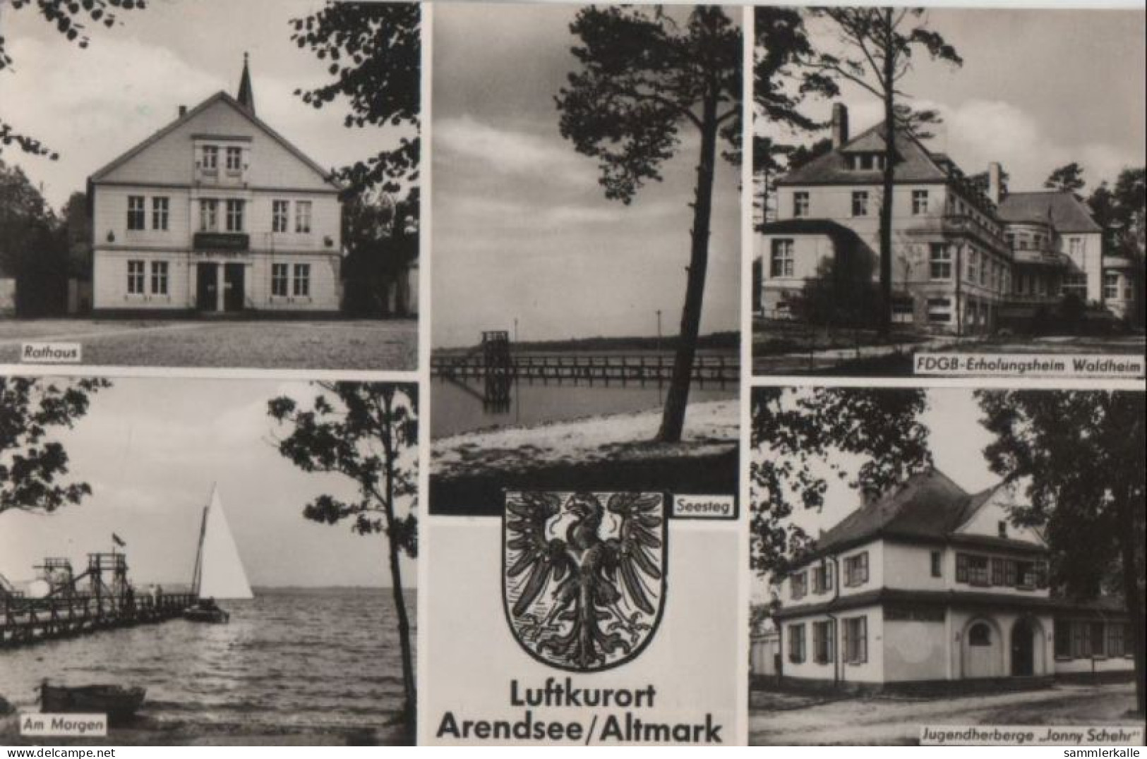 41475 - Arendsee (Altmark) - U.a. Rathaus - 1965 - Salzwedel