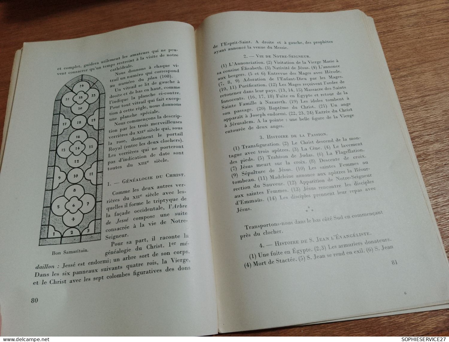 154 //  MONOGRAPHIE DE LA CATHEDRALE DE CHARTRES  118 PAGES - Religión