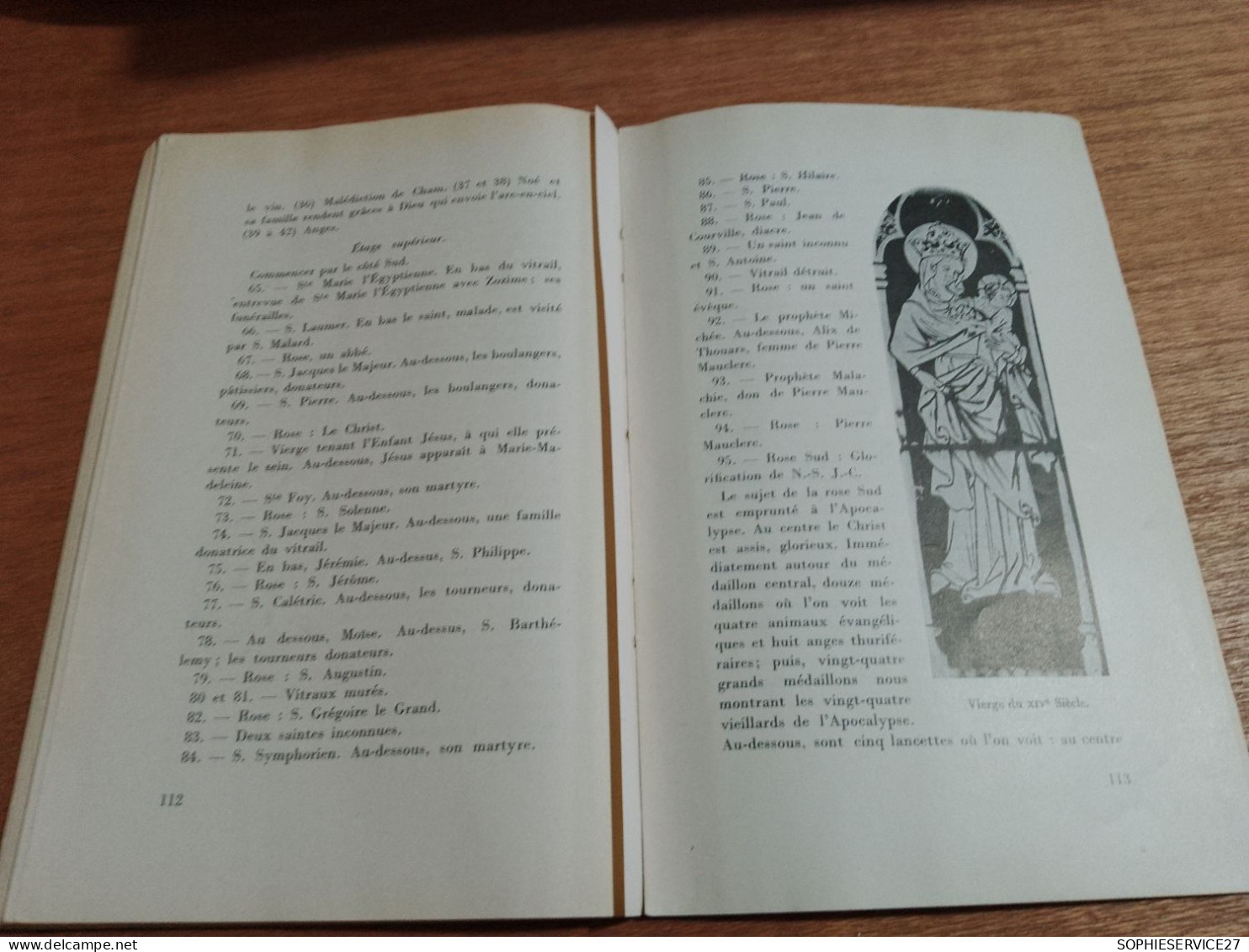 154 //  MONOGRAPHIE DE LA CATHEDRALE DE CHARTRES  118 PAGES - Religión