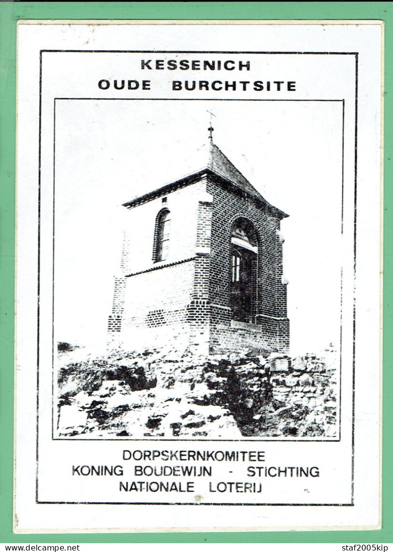 Sticker - KESSENICH - OUDE BURCHT SITE - Aufkleber