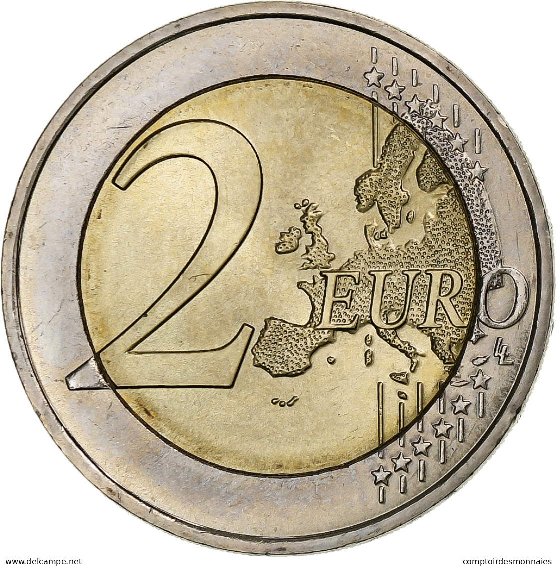 France, 2 Euro, 2010, Paris, Appel Du 18 Juin 1940, SUP, Bimétallique, KM:1676 - France