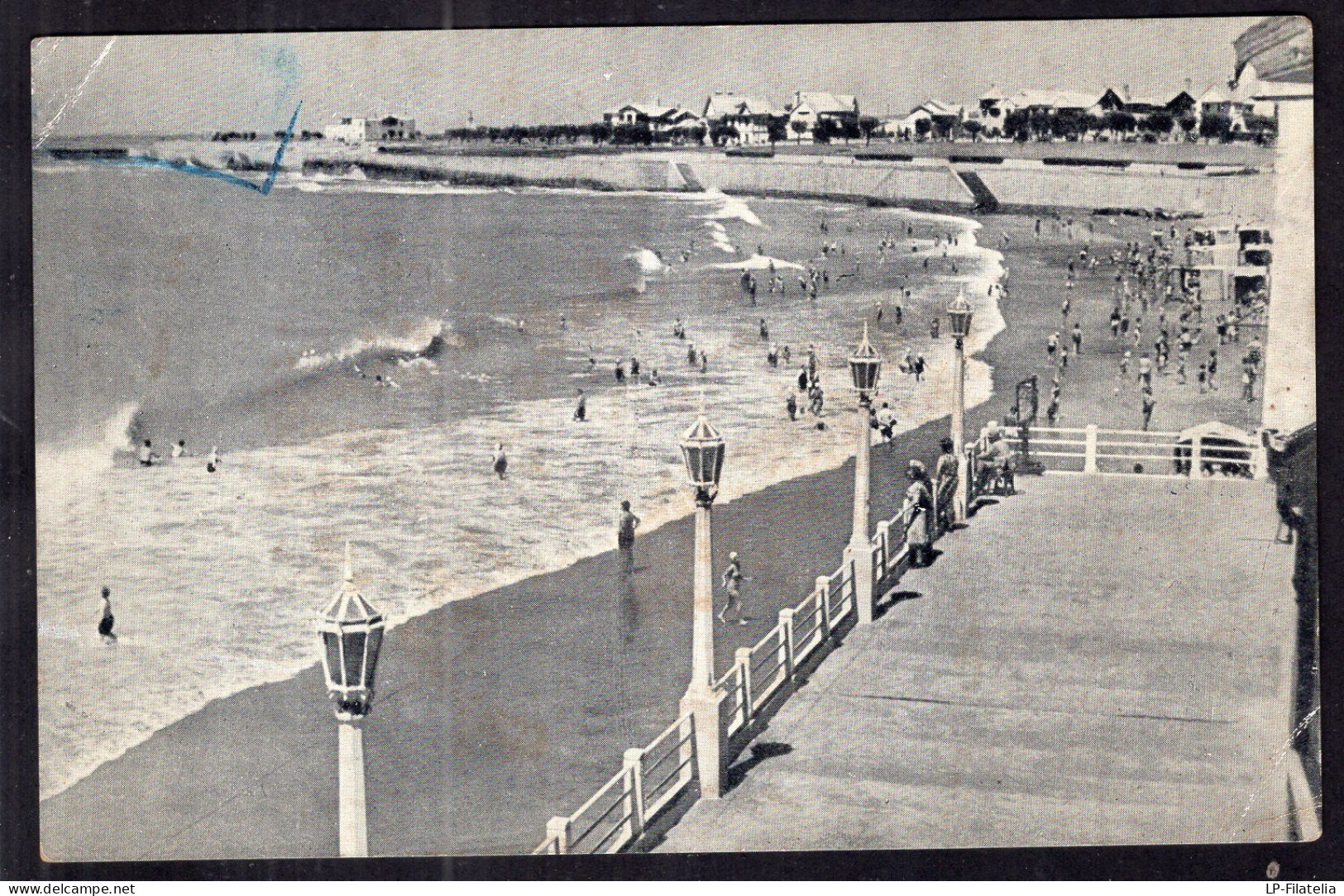 Argentina - 1951 - Miramar - Rambla Y Playa - Argentine