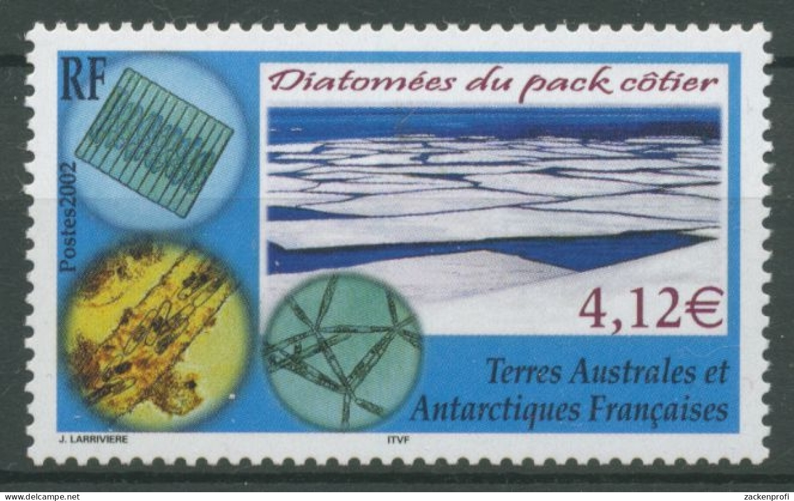 Franz. Antarktis 2002 Kieselalgen Des Küstenpackeises 498 Postfrisch - Nuovi