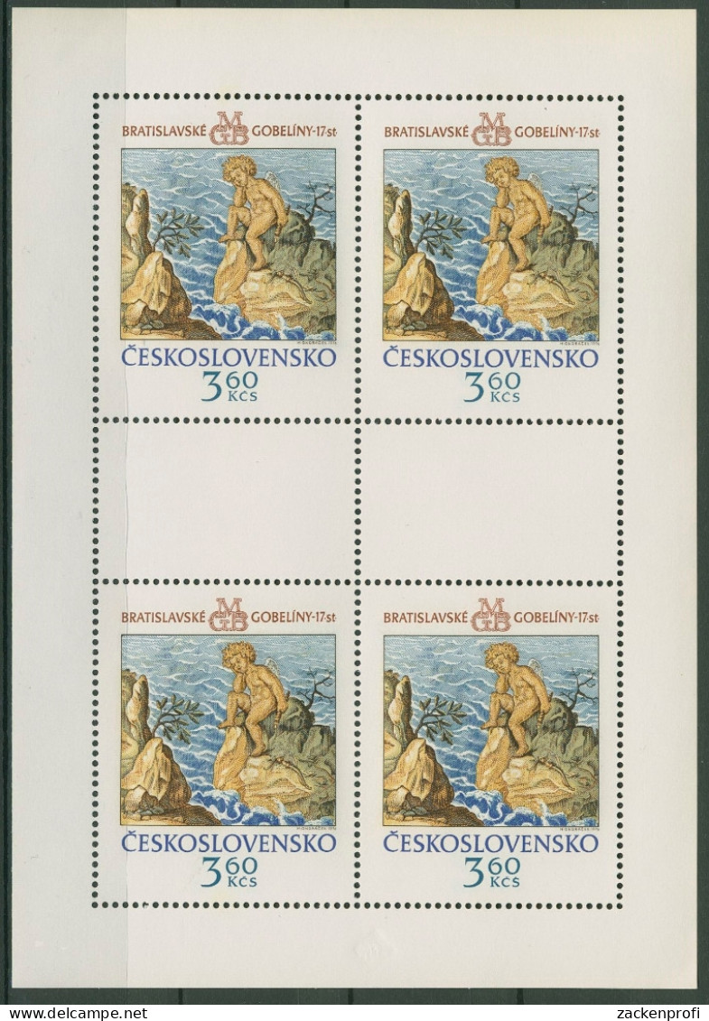 Tschechoslowakei 1976 Wandteppiche Kleinbogen 2320 K Postfrisch (C91893) - Blocks & Sheetlets