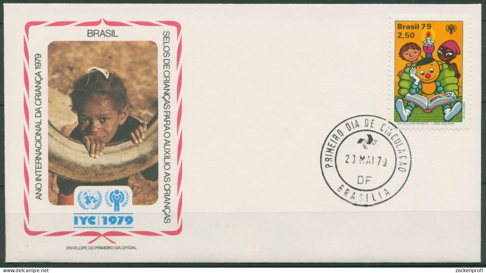 Brasilien 1979 Jahr Des Kindes Tag Des Kinderbuches Fabelwesen 1708 FDC (X99461) - FDC