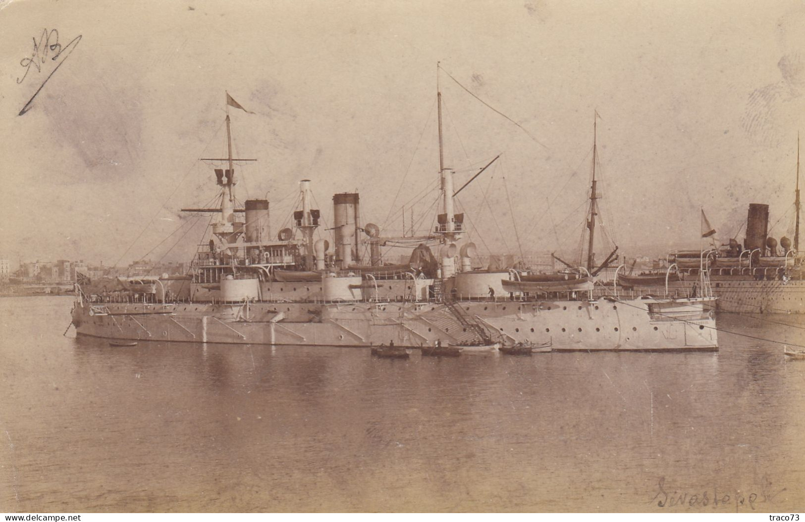 Nave Da Guerra   /  Viaggiata 1910 - Warships