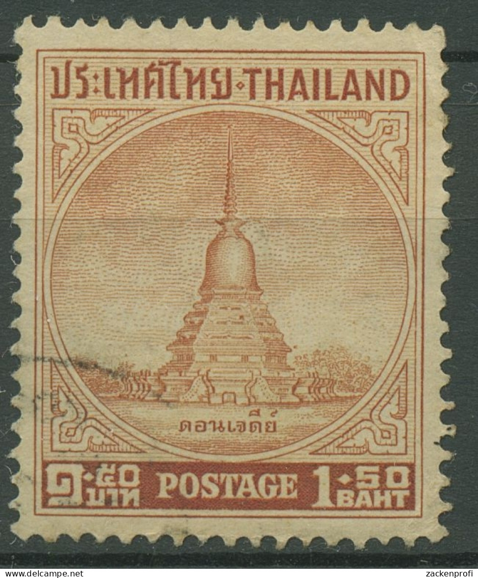 Thailand 1956 Pagode Von Don Chedi 329 Gestempelt - Thailand