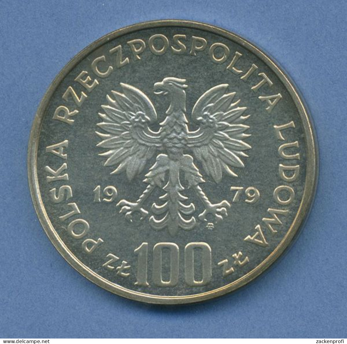 Polen 100 Zlotych 1979, Medizin Ludwik Zamenhof, Silber, KM Y103 PP (m4246) - Polen