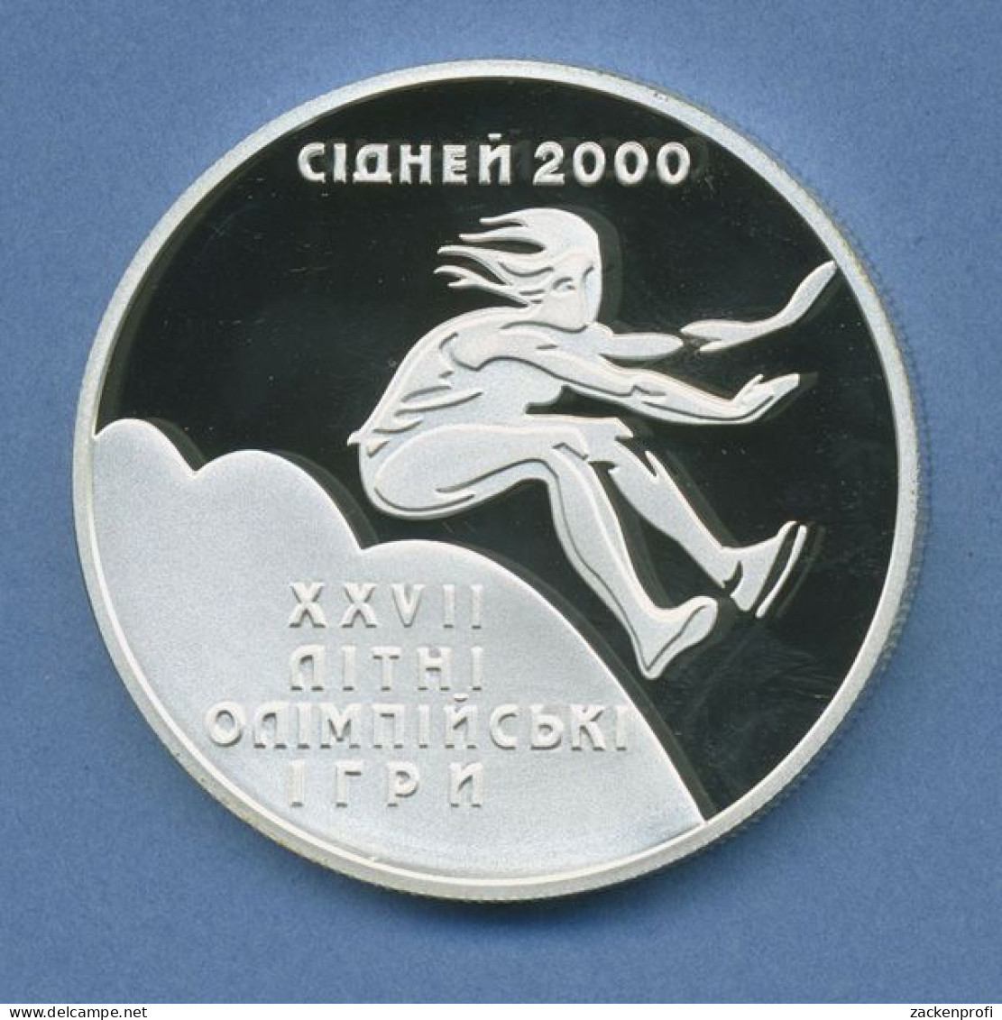 Ukraine 10 Hryven 1999, Silber, Olympia Sommerspiele Sydney, KM 116 PP (m4232) - Oekraïne