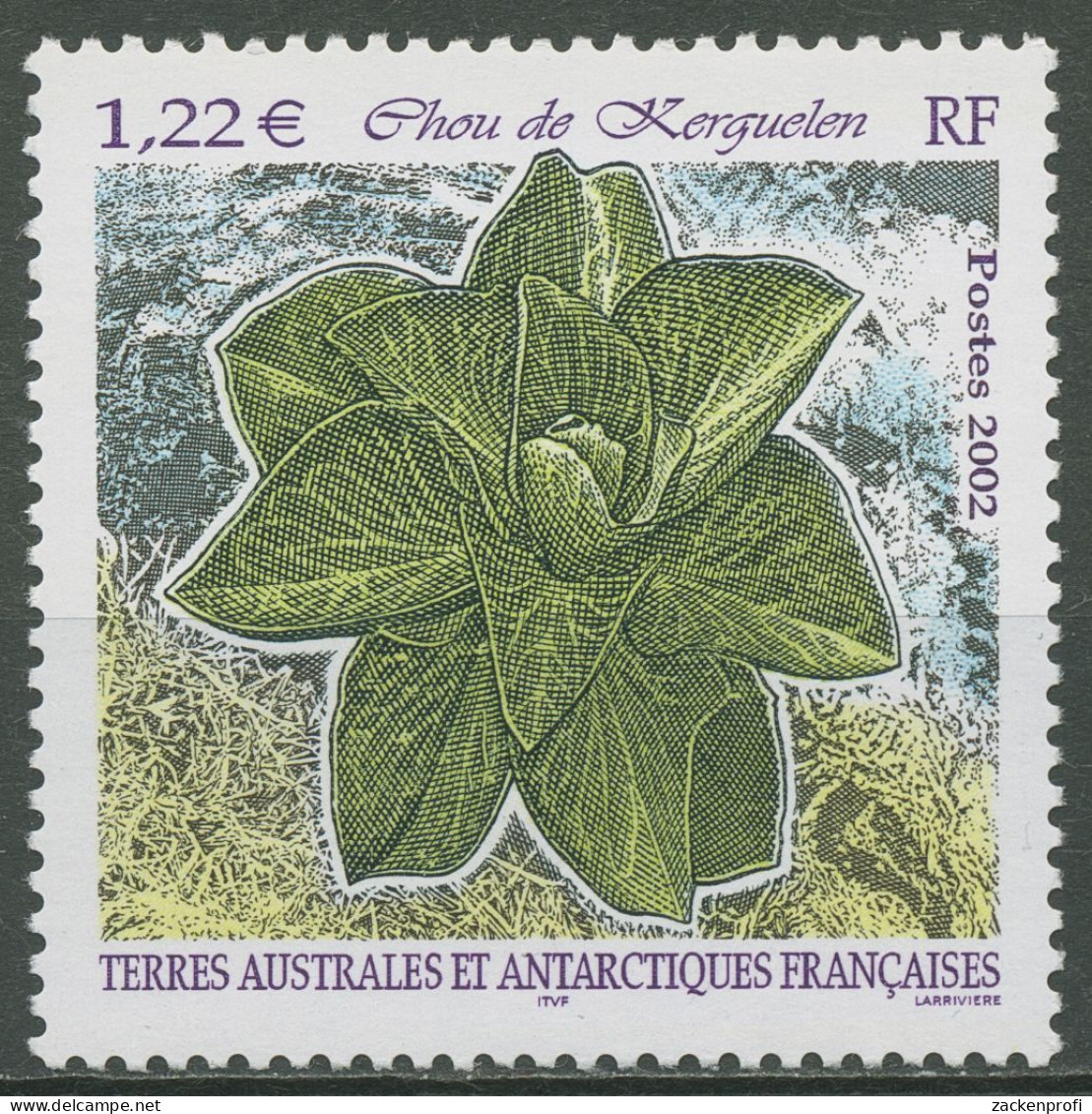 Franz. Antarktis 2002 Pflanzen Der Antarktis Kerguelenkohl 486 Postfrisch - Unused Stamps