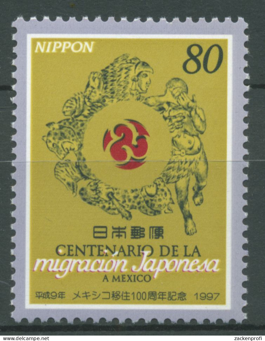 Japan 1997 Emigration Nach Mexiko Gemälde 2453 Postfrisch - Ungebraucht
