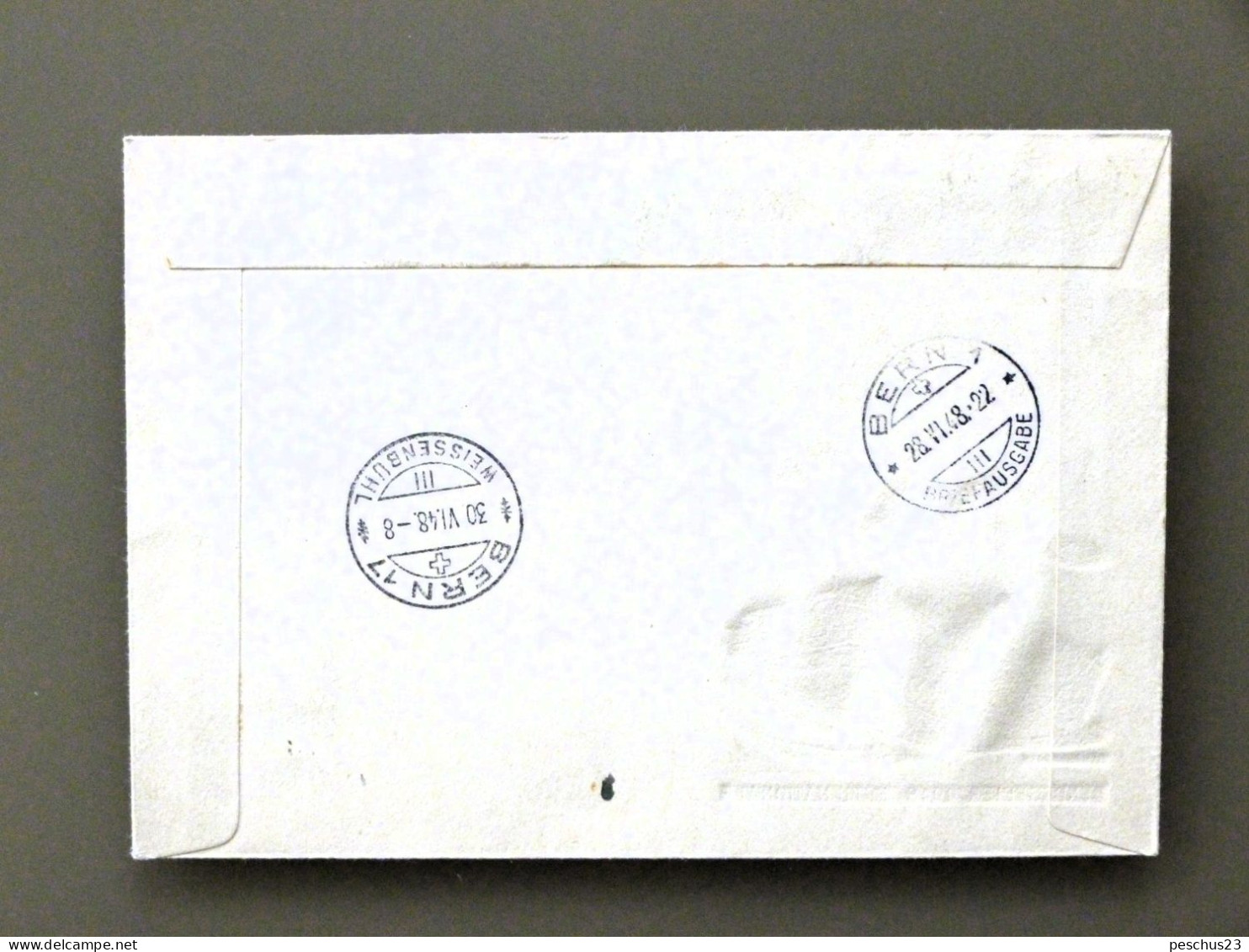 SUISSE / SCHWEIZ / SWITZERLAND / Illustr. R-Brief Mit Kpl Satz PP 1948, Sonderst. "100 Jahre Bundesstaat" Nach BERN - Covers & Documents