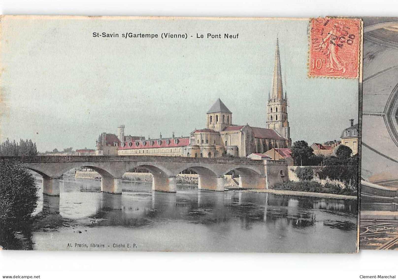 SAINT SAVIN SUR GARTEMPE - Le Pont Neuf - Très Bon état - Saint Savin