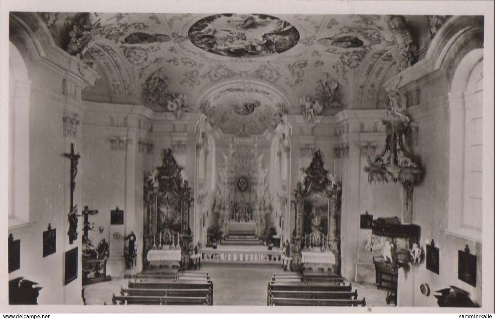 34224 - Deggingen - Wallfahrtskirche Ave Maria - Ca. 1955 - Goeppingen