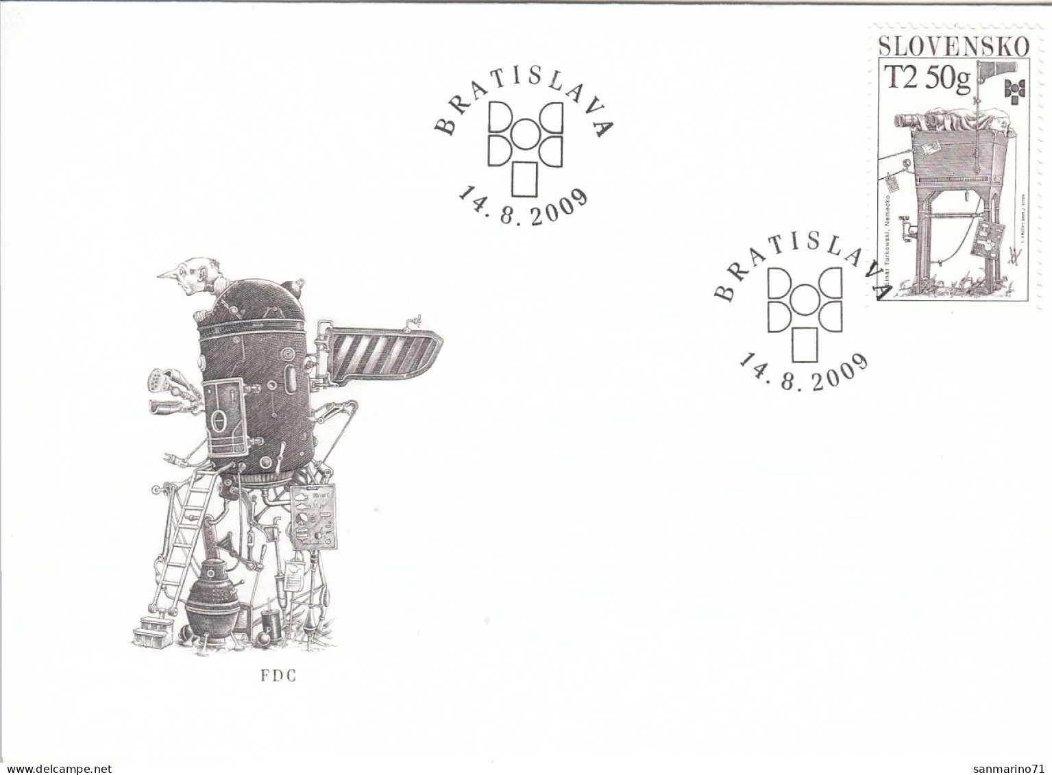 FDC SLOVAKIA 618 - FDC