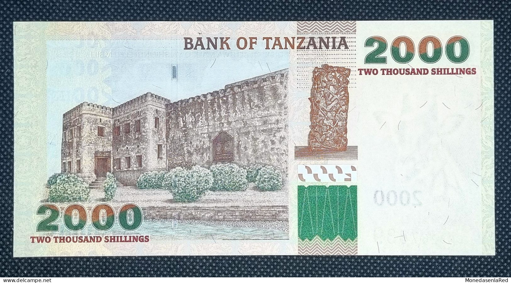 TANZANIA 2000 SHILLINGS AÑO 2009 SC/UNC. P-37b - Tansania