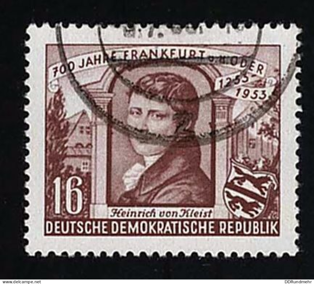 1953 Kleist Michel DD 358XII Used - Used Stamps