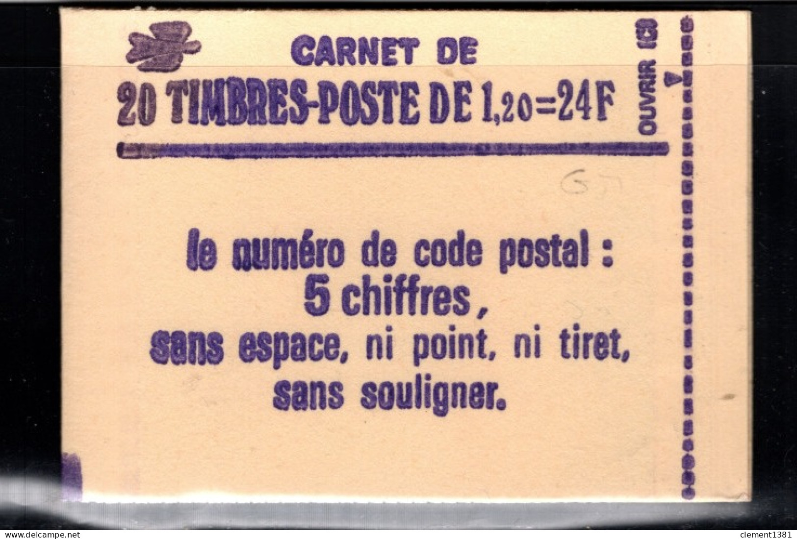 France Carnet 2101 C1a Sabine De Gandon Numeroté - Modernes : 1959-...