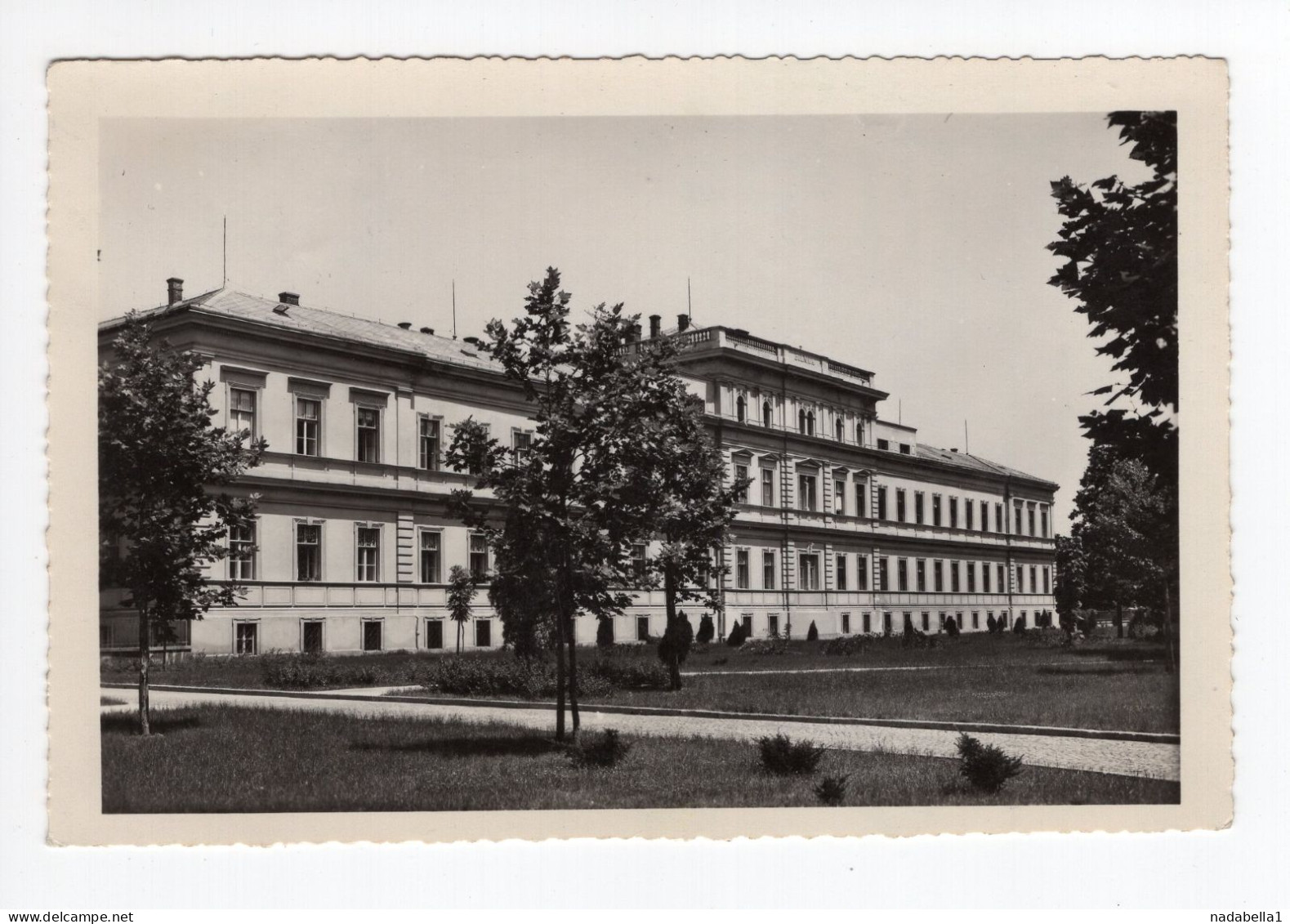 1957. YUGOSLAVIA,CROATIA,OSIJEK,HOSPITAL POSTCARD,USED - Yugoslavia