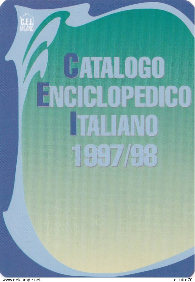 Calendarietto - Catalogo Enciclopedico  Italiano - Milano - Anno 1997 - Kleinformat : 1991-00