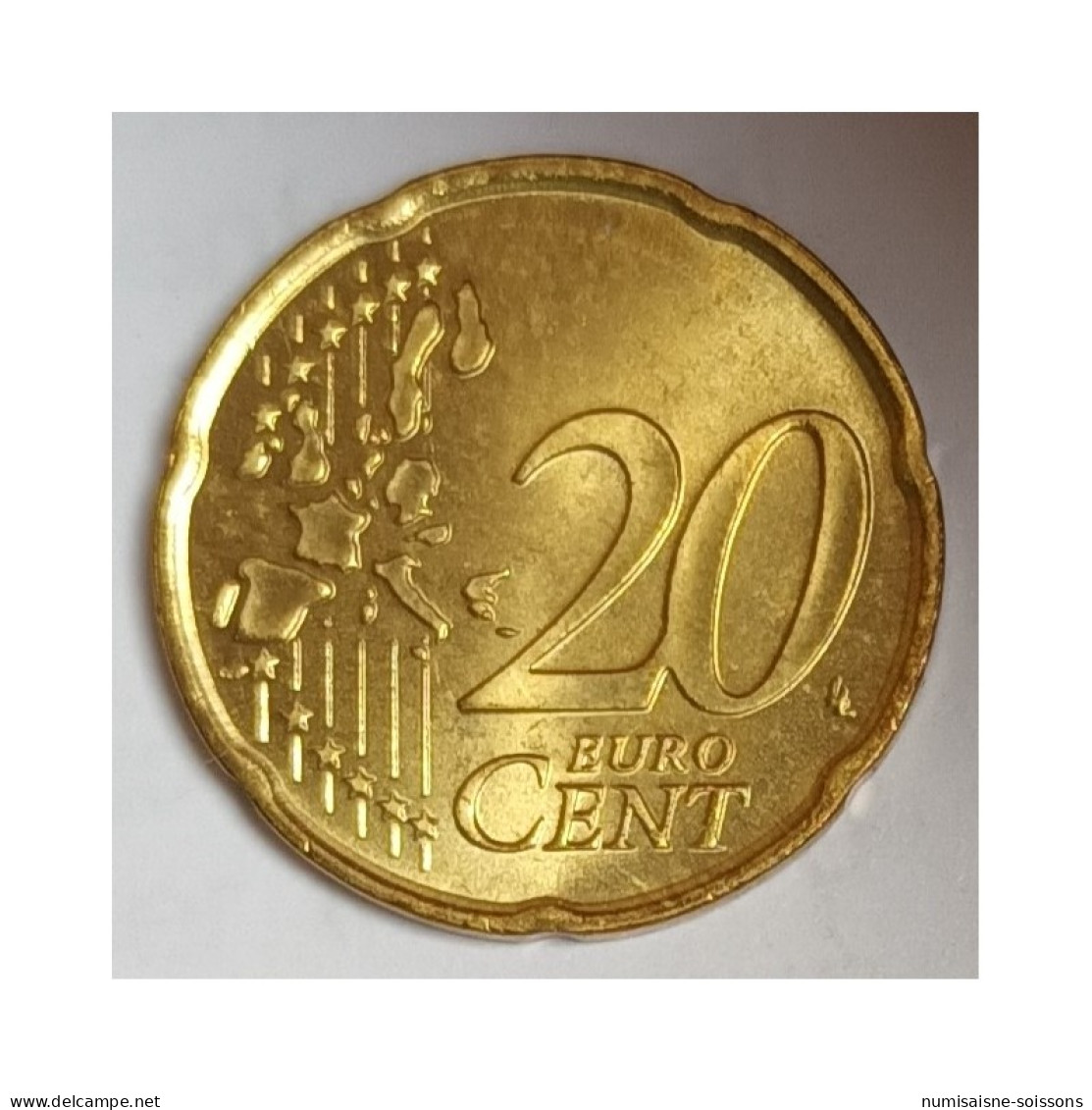 ITALIE - KM 214 - 20 CENT 2002 - SCULPTURE D'UMBERTO BOCCIONI - SPL - Italie