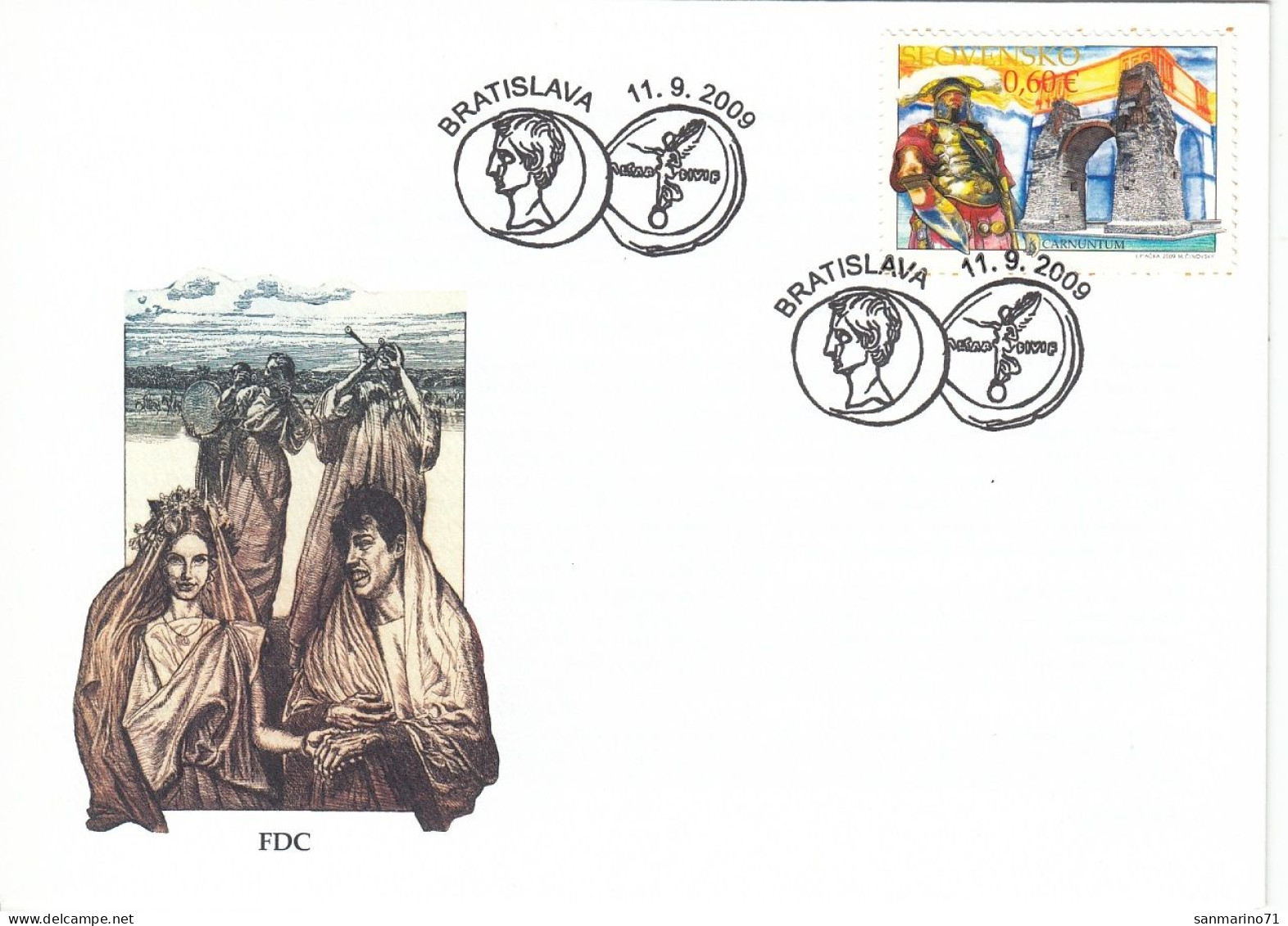 FDC SLOVAKIA 619 - FDC