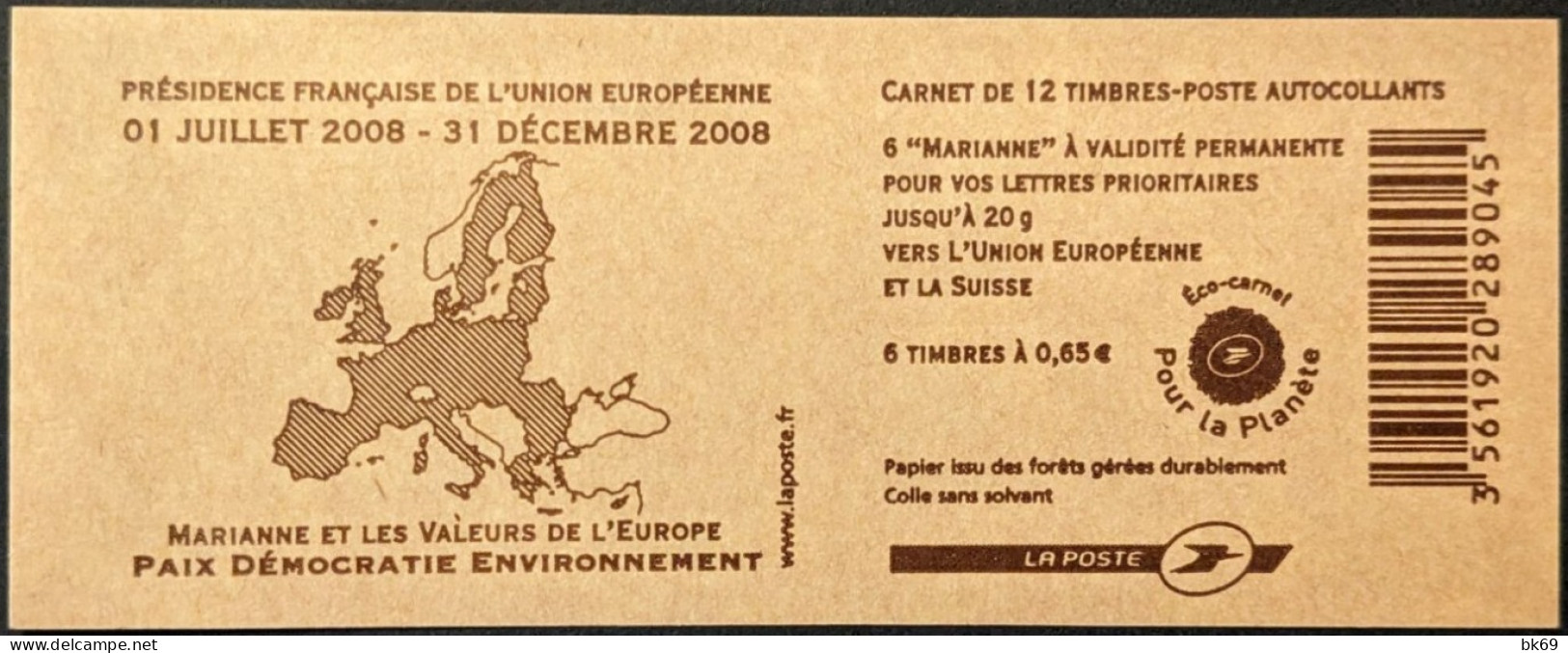 1517 RE Repère électronique Bleu Europe Carnet Mixte - Modernes : 1959-...