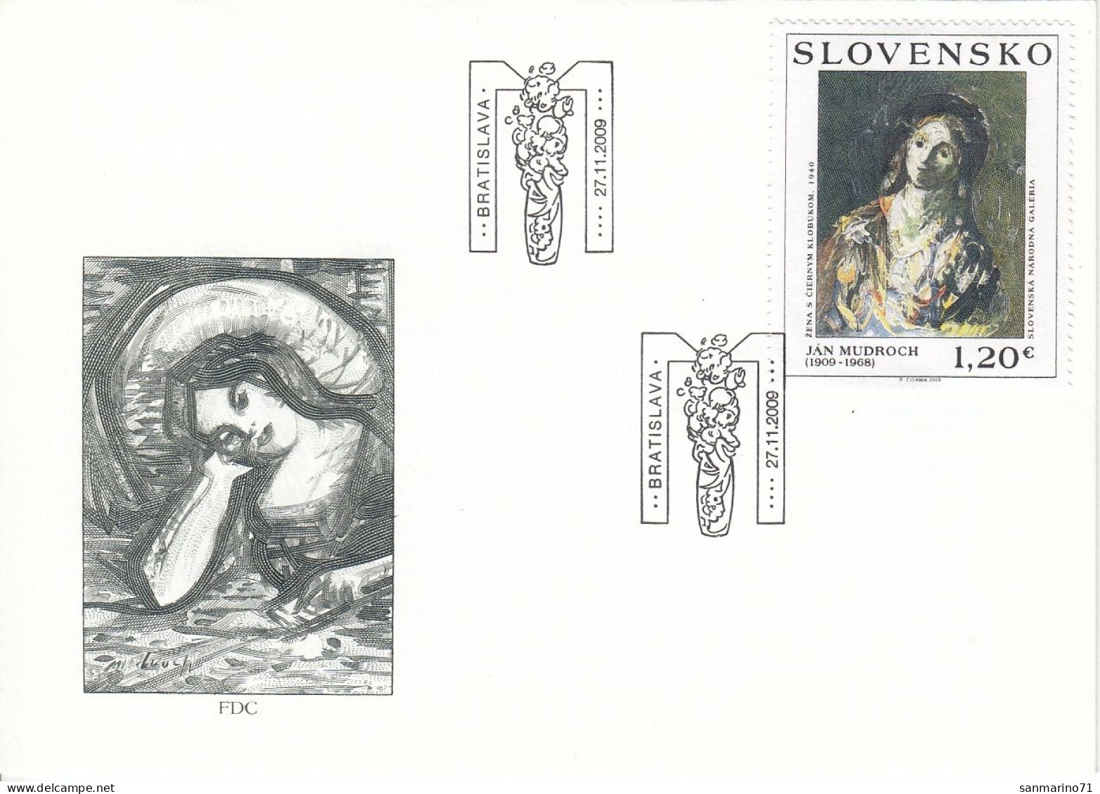 FDC SLOVAKIA 625 - FDC