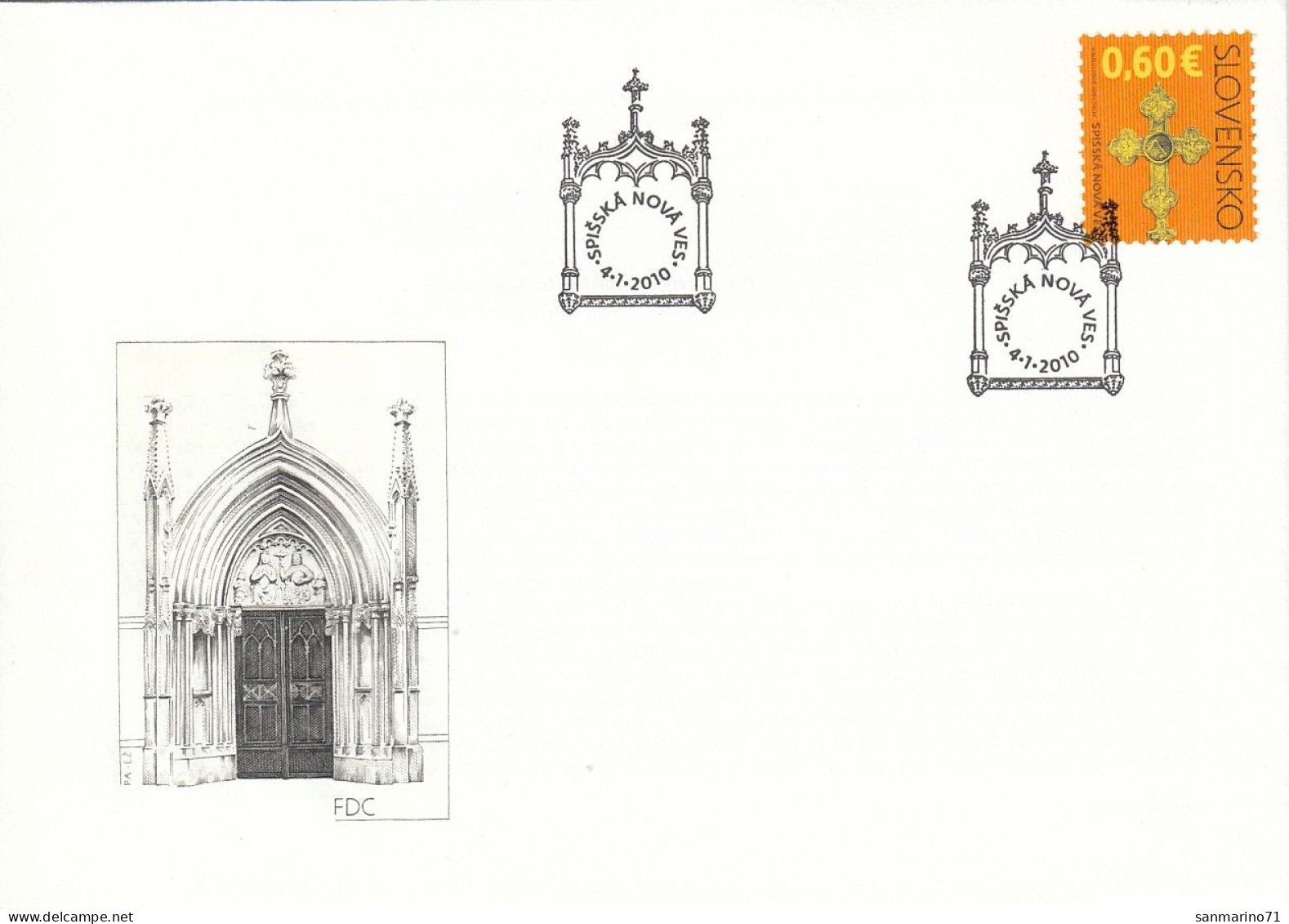 FDC SLOVAKIA 628 - FDC