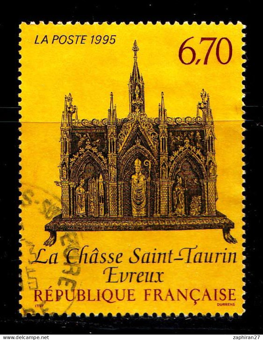 1995 N 2926 EVREUX CHASSE ST TAURIN OBLITERE #234# - Gebraucht