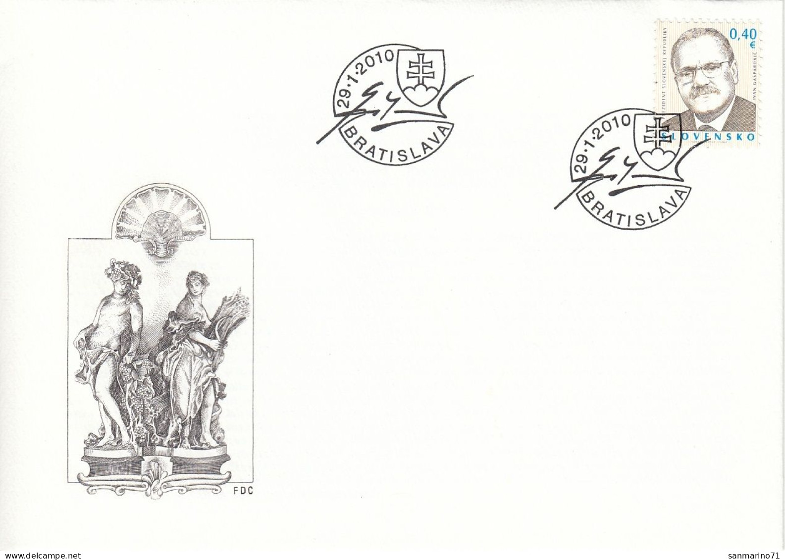 FDC SLOVAKIA 630 - FDC