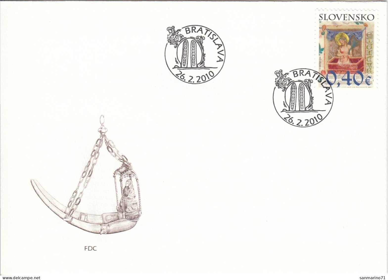 FDC SLOVAKIA 631 - FDC