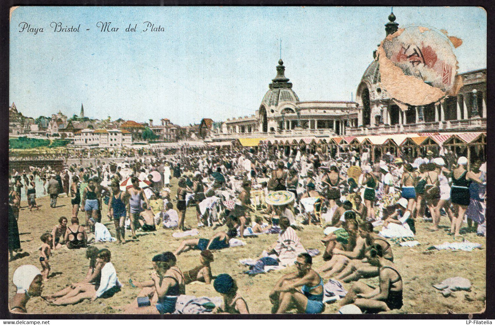 Argentina - 1938 - Mar Del Plata - Playa Bristol - Argentina