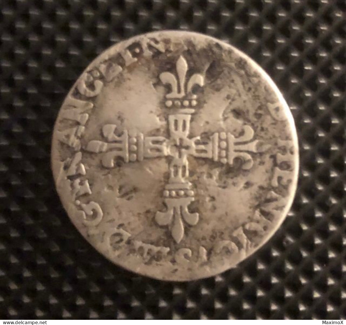 Monnaie Royale Henri IV 1603 1/4 D’ecu - 1589-1610 Hendrik IV