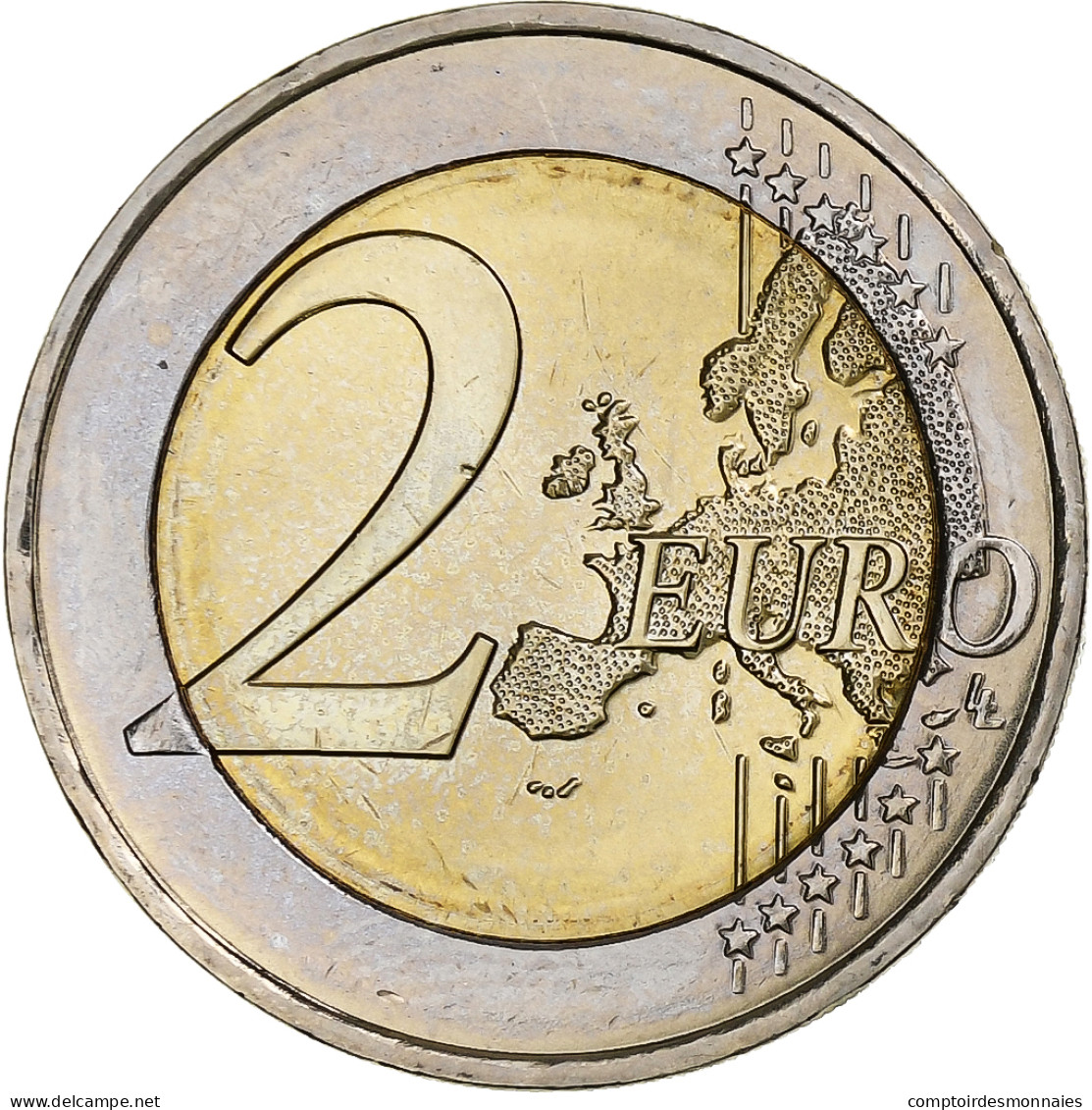 Malte, 2 Euro, Le Temple De Hagar Qim, 2017, Paris, SPL, Bimétallique, KM:183 - Malte