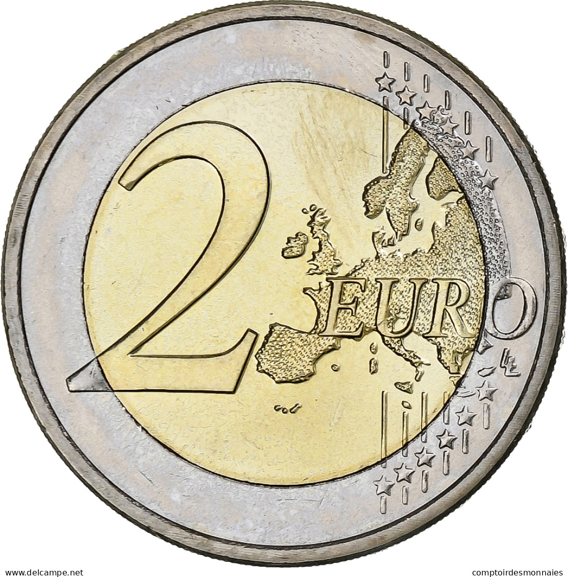 Luxembourg, 2 Euro, Hymne National, 2013, Utrecht, SPL, Bimétallique, KM:New - Luxembourg