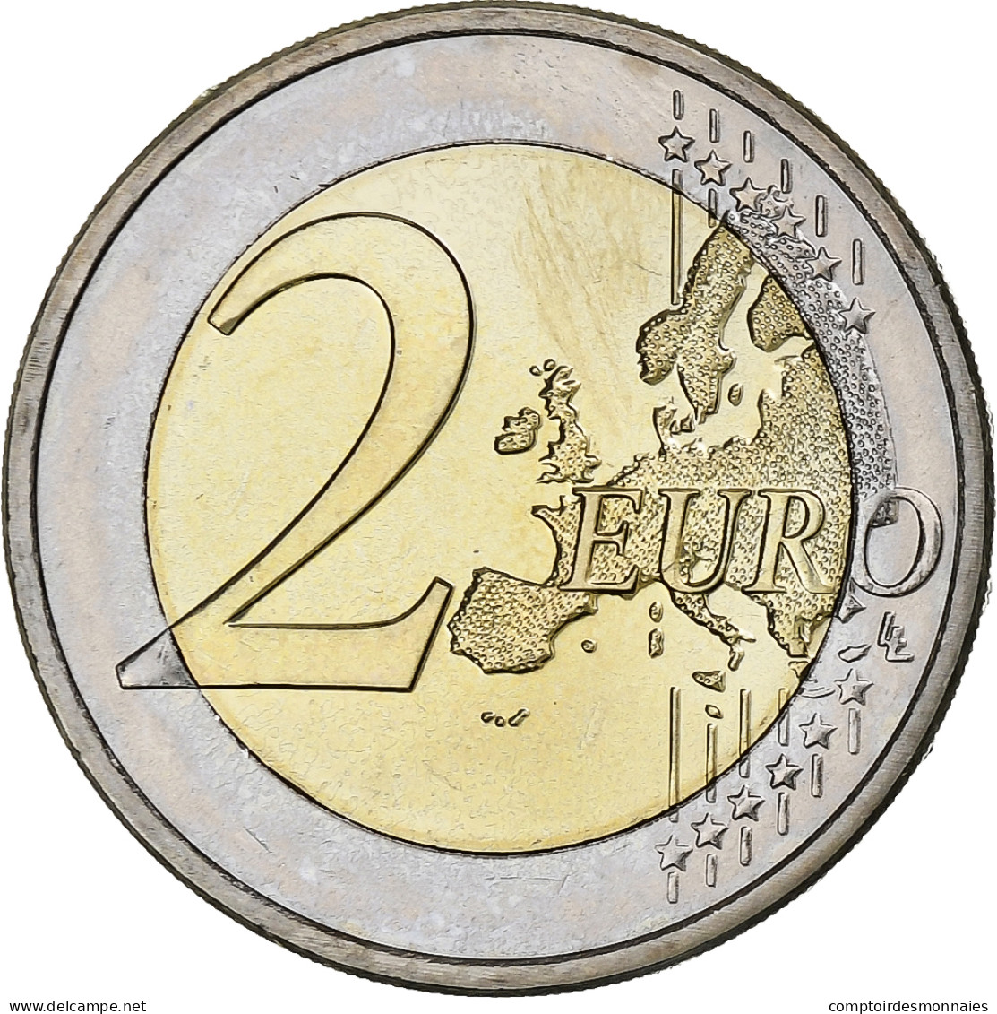 Luxembourg, 2 Euro, Hymne National, 2013, Utrecht, SPL, Bimétallique, KM:New - Luxemburgo