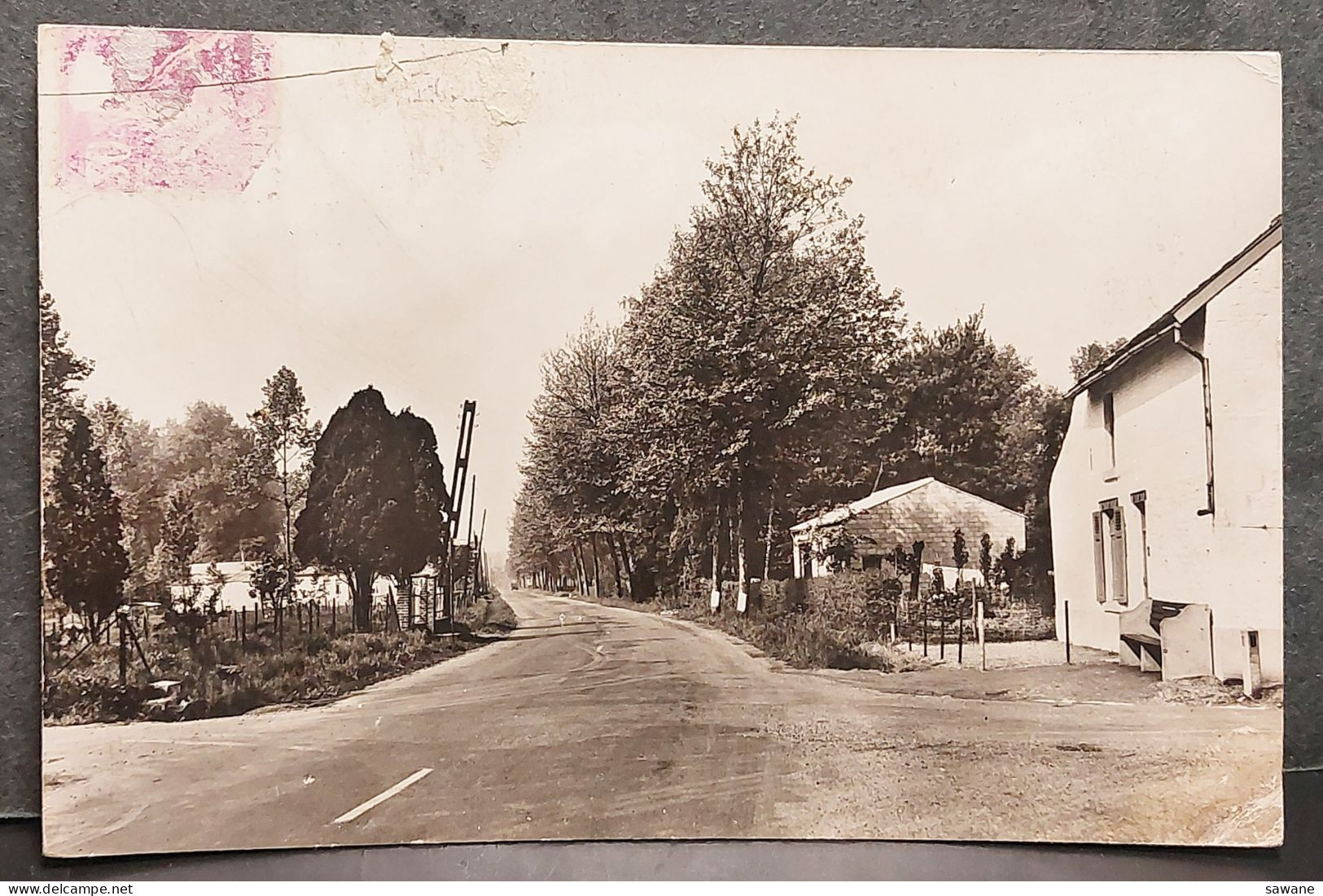 WONCK , VALLEE DU GEER , LA ROUTE VERS BASSENGE , PHOTO ,  A50F - Bassenge