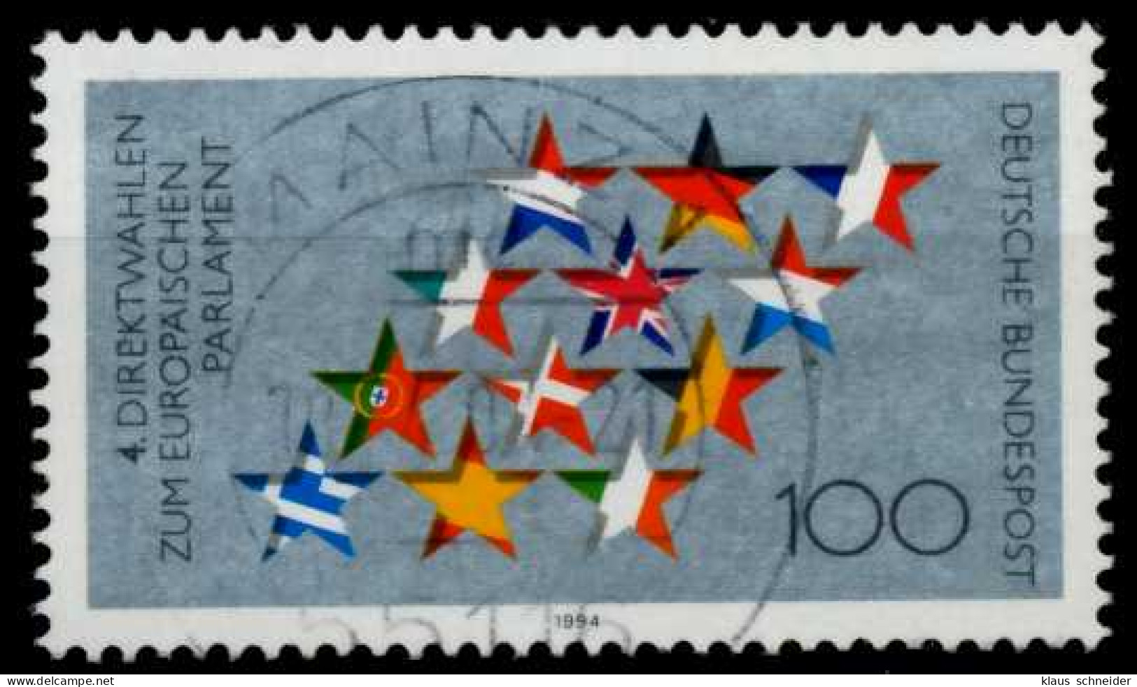 BRD BUND 1994 Nr 1724 Zentrisch Gestempelt X78EAAA - Used Stamps