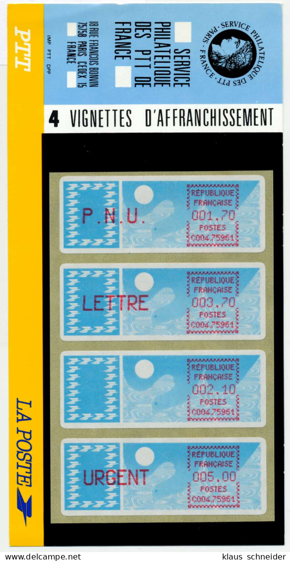 FRANKREICH AUTOMATENMARKEN 1985 Nr ATM6-1.7-ATM X82AA0A - 1985 « Carrier » Papier
